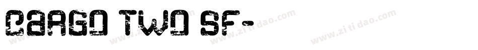 Cargo Two SF字体转换